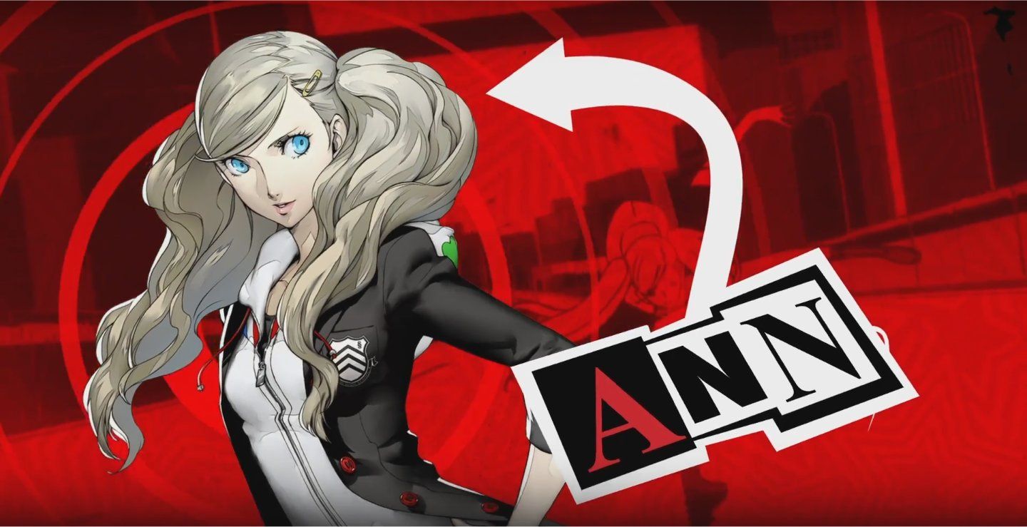 Persona 5 mostra Ann Takamaki