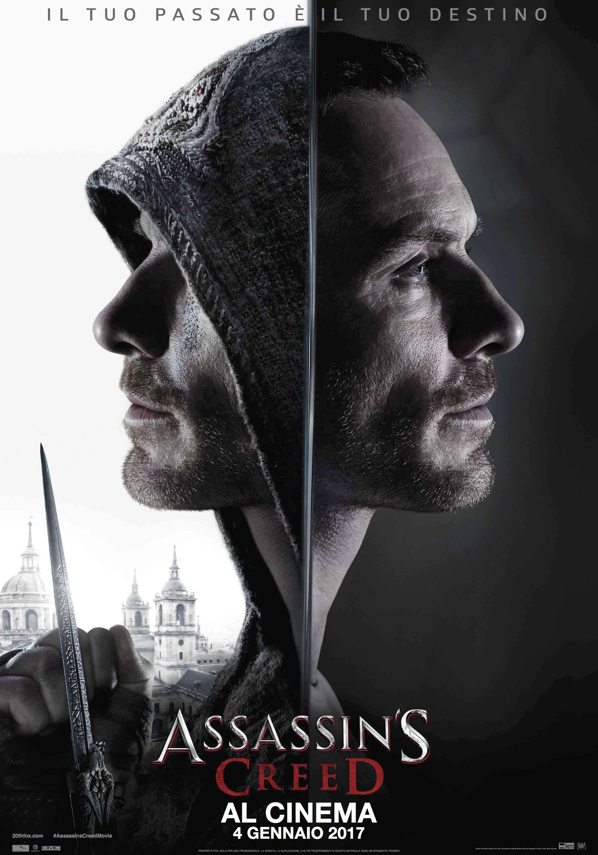 Un nuovo poster e una featurette per Assassins Creed con Michael Fassbender!