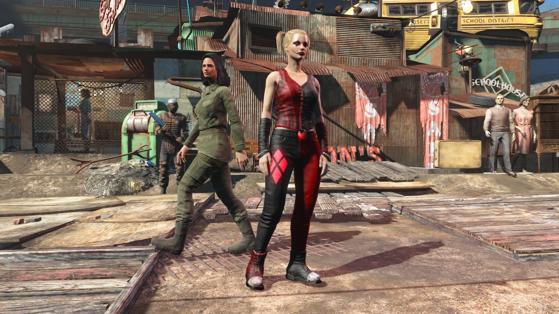 Fallout 4 harley quinn companion фото 13