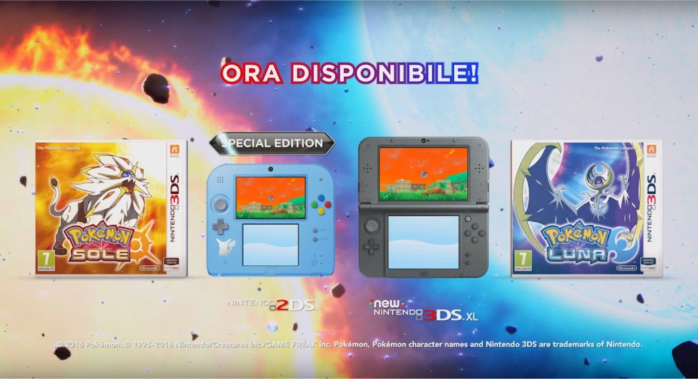 Benvenuti ad Alola! Disponibili Pokémon Sole e Pokémon Luna