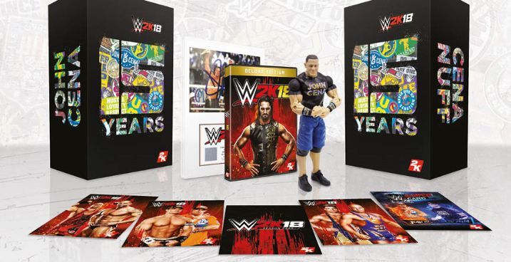 2K mostra la WWE 2K18 John Cena Collector's Edition