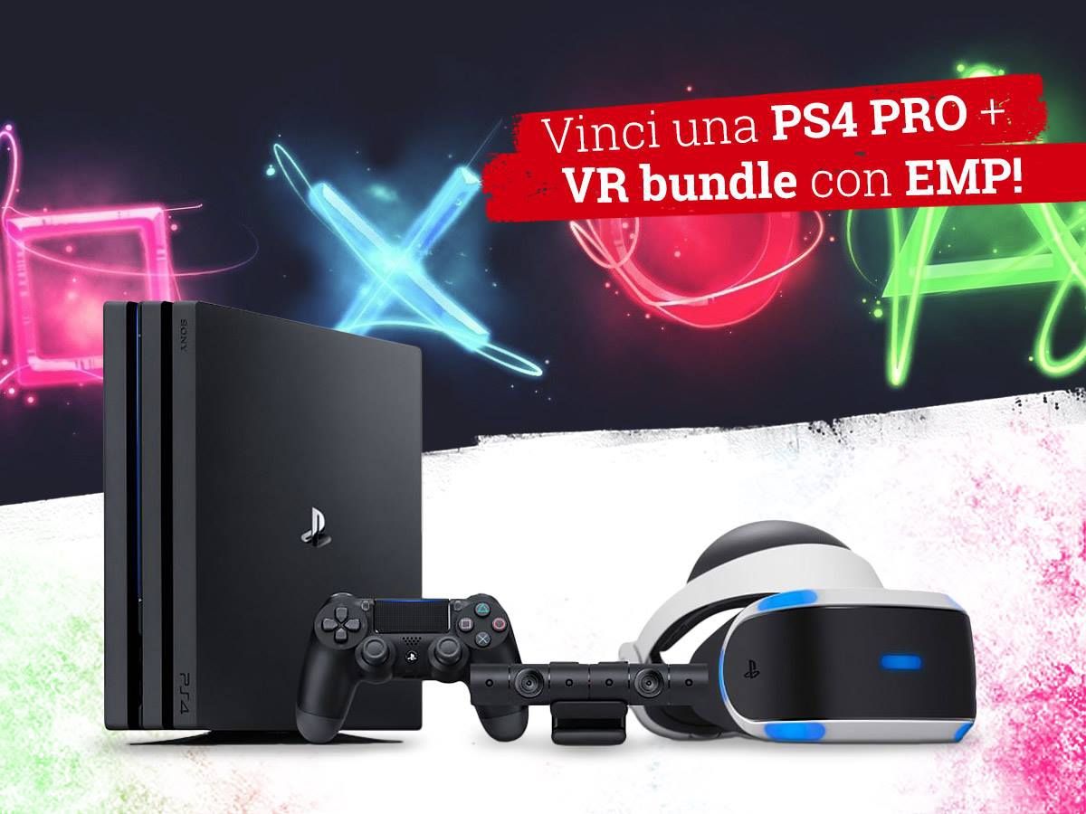 Volete vincere una PS4 e altri accessori Playstation? Gioca con EMP