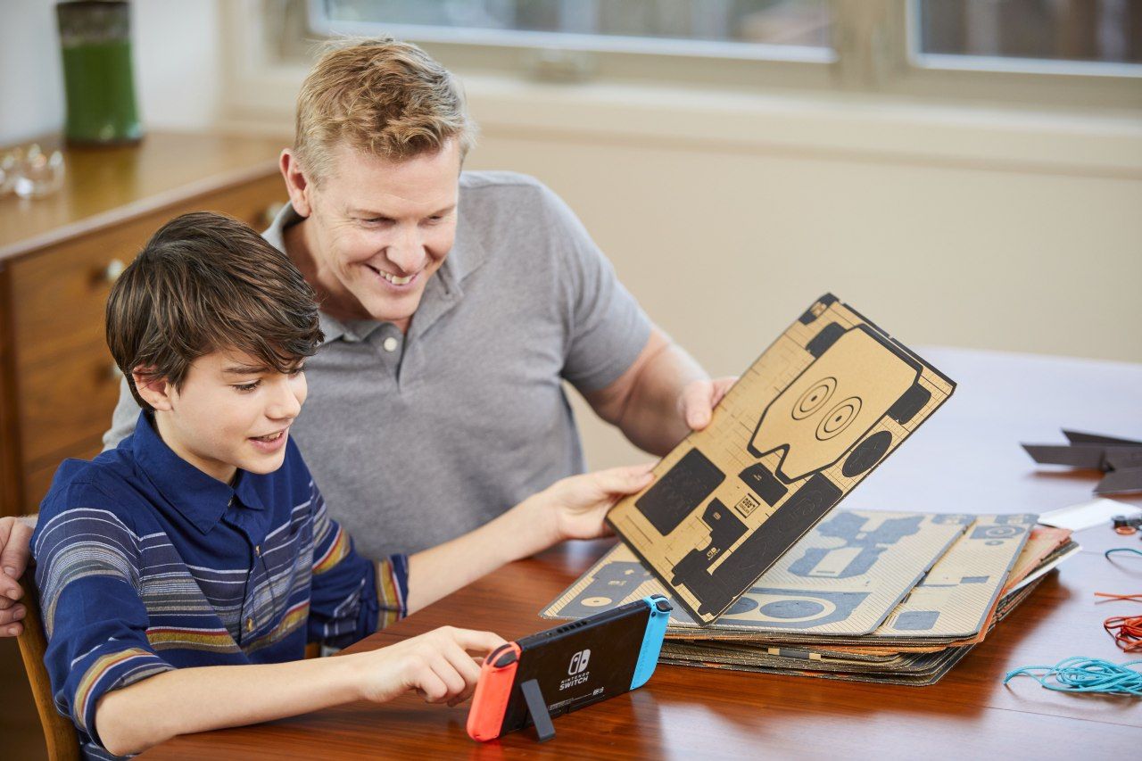 Alcuni oggetti di Nintendo Labo sembrano più ostici del previsto