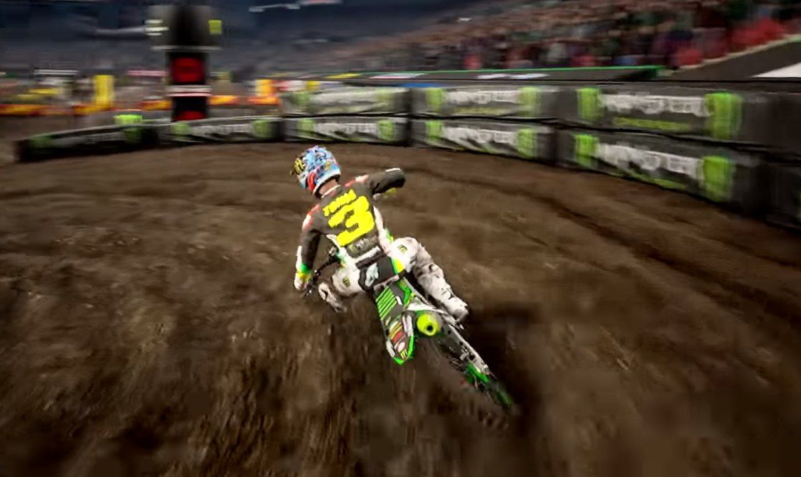 Monster Energy Supercross nel primo video di gameplay