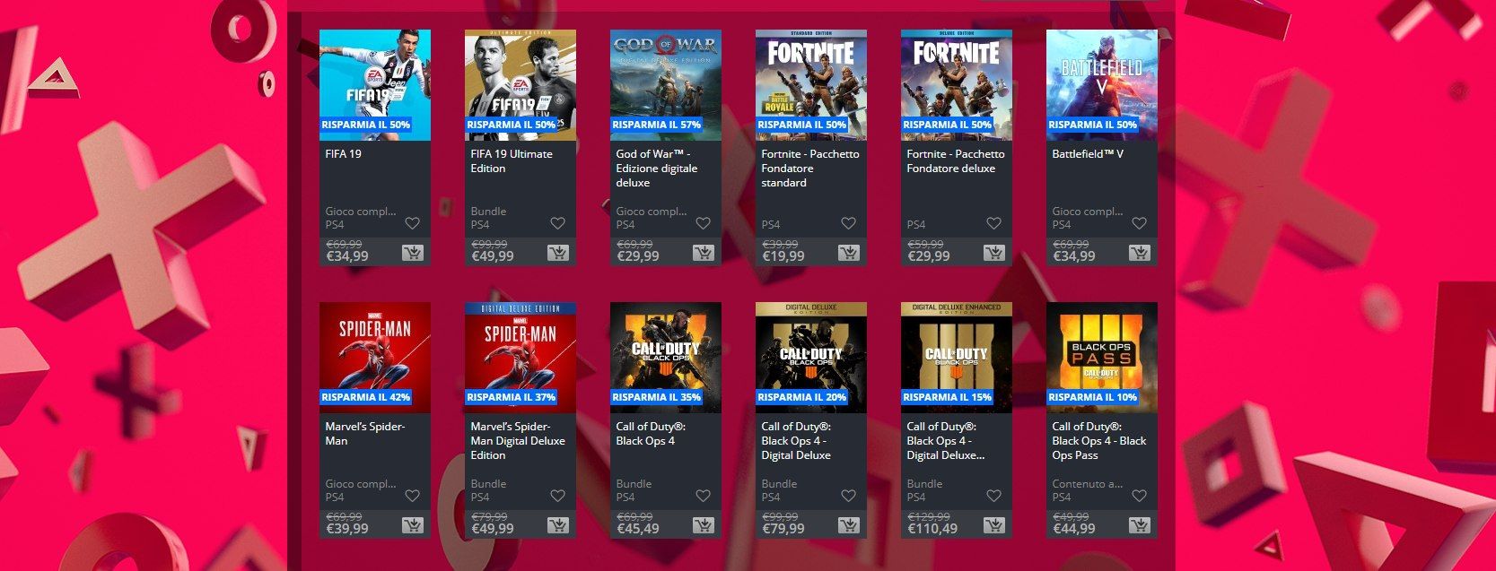 Al via i saldi invernali targati Playstation Store