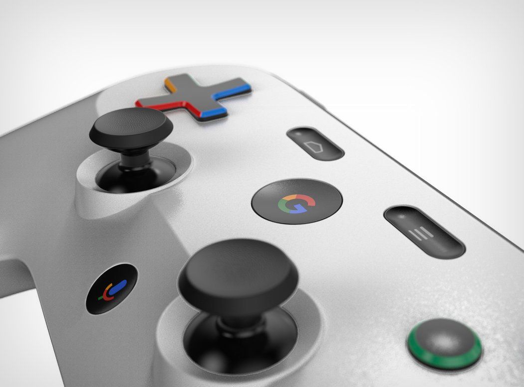 Sarà questa la forma del PAD della console di Google?