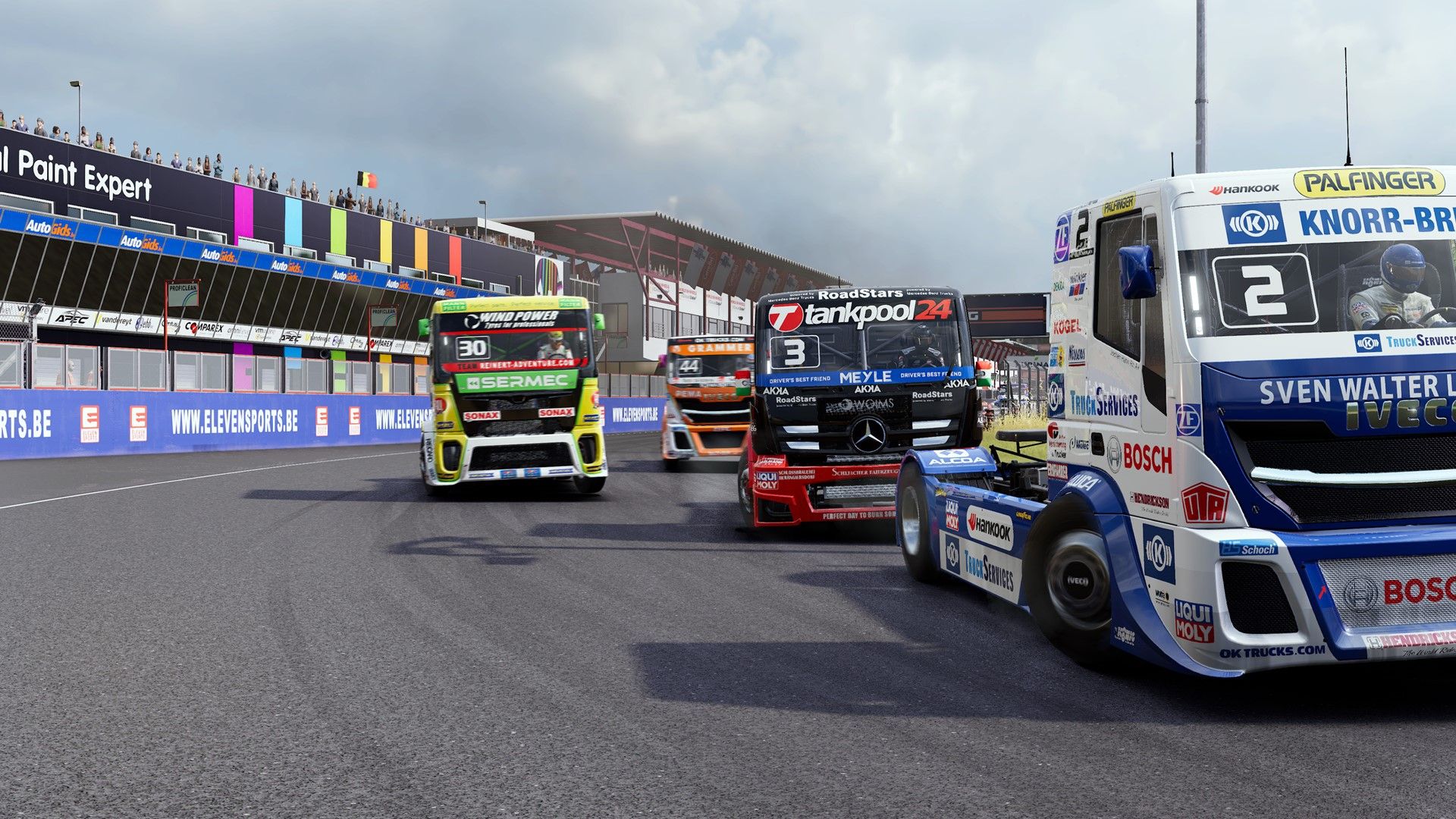 Il racing FIA European Truck Racing Championship disponibile da luglio