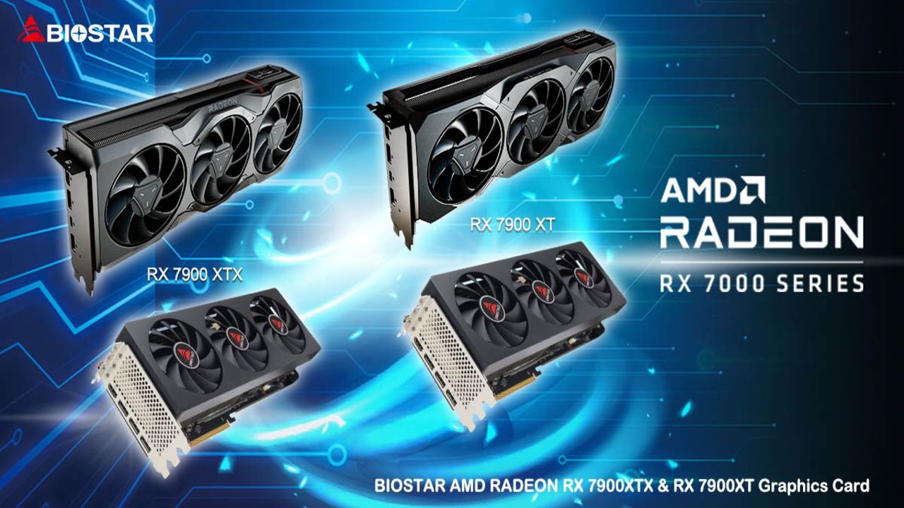 Biostar - Le nuove schede grafiche AMD Radeon RX 7900