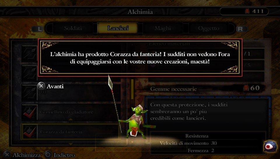 Avanzando nel gioco dovrete decidere cosa potenziare