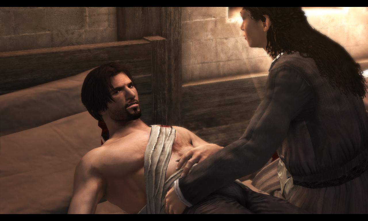 Nonostante la sua forza, i colpi di proiettile fanno danno anche a Ezio.