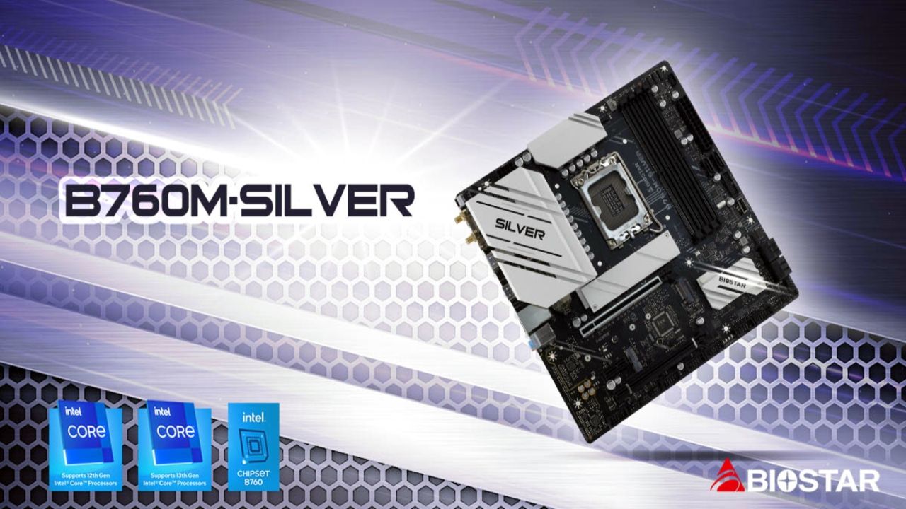 B760M-SILVER - La nuova motherboard di Biostar