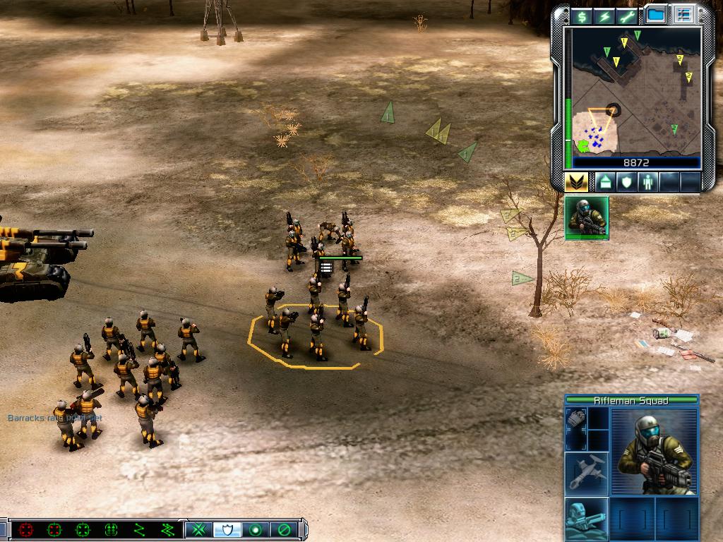 Le animazioni di questi fanti sono fluide e realistiche.