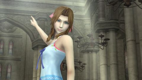 Aerith, più giovane di come la ricordavamo, ma non certo meno affascinante