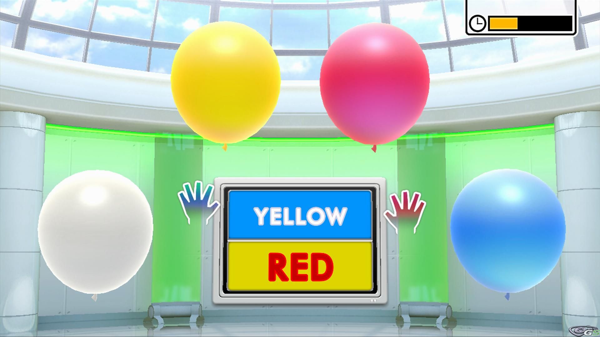 Alcuni esercizi compresi in questa incarnazione per Kinect sono rielaborazioni di quelli presenti in Brain Training per NDS, come questo basato sui colori.
