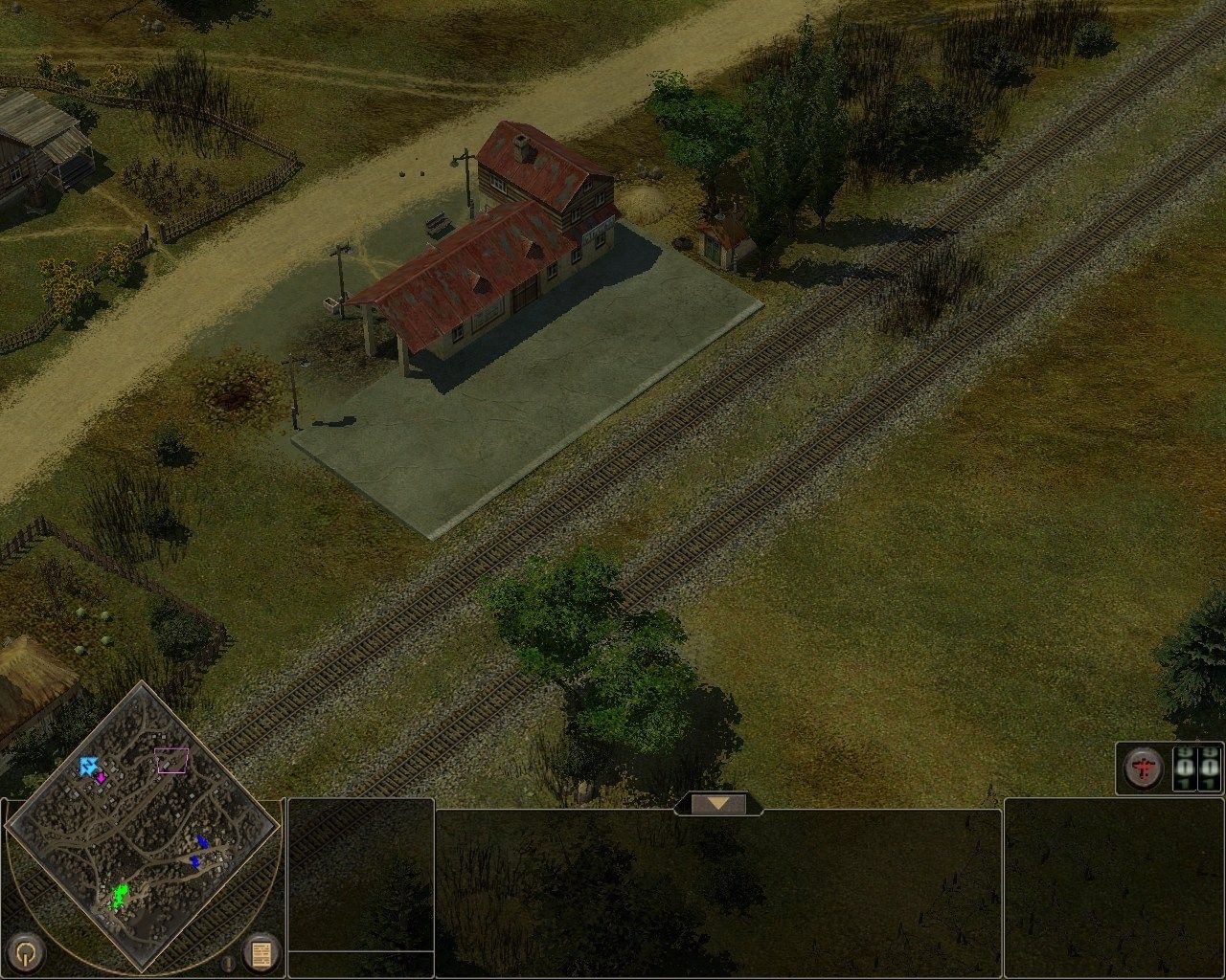 La ferrovia, obiettivo finale di una delle prime missioni.