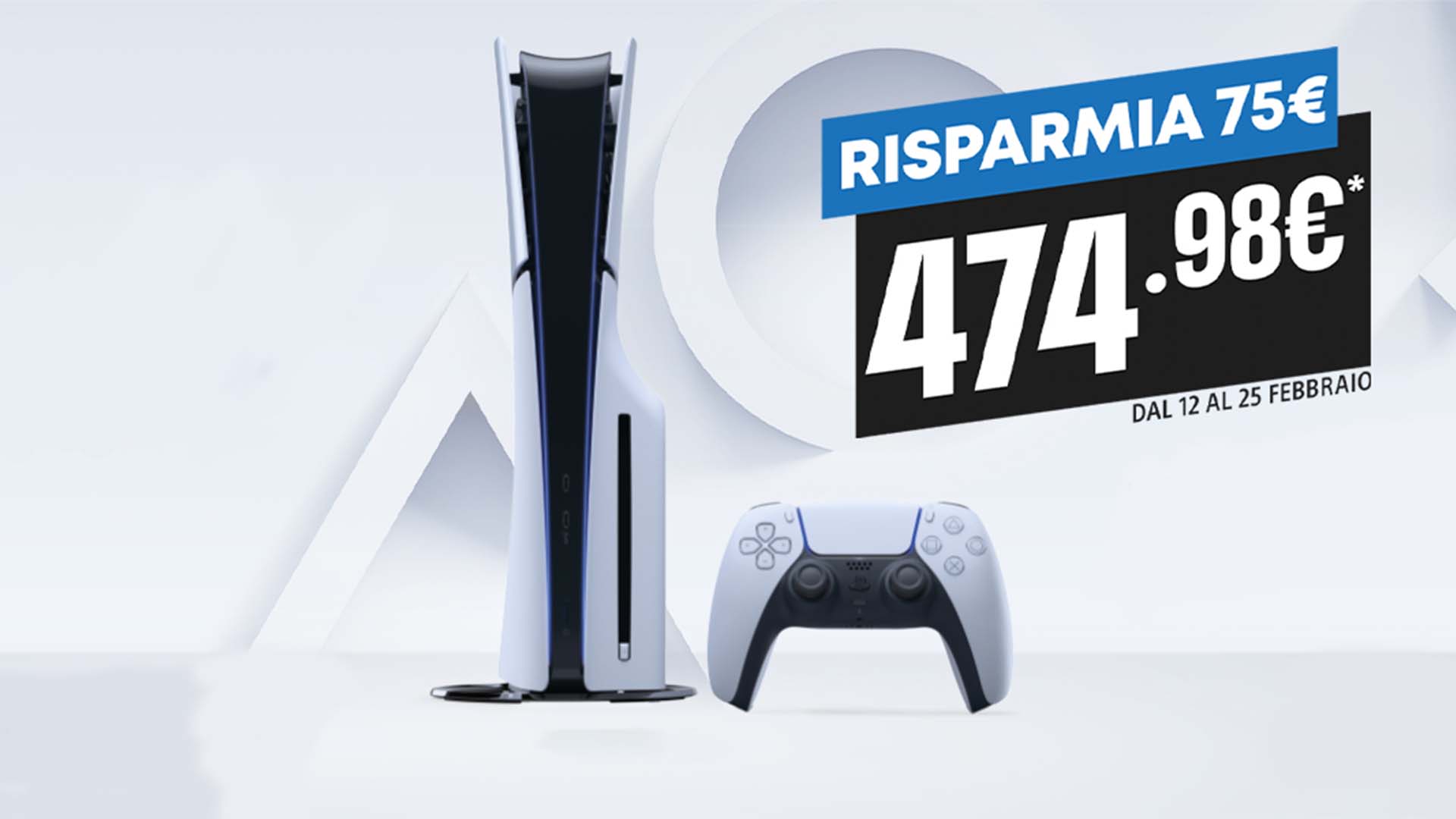 PS5 Slim in offerta: su GameStop risparmi 75 euro!