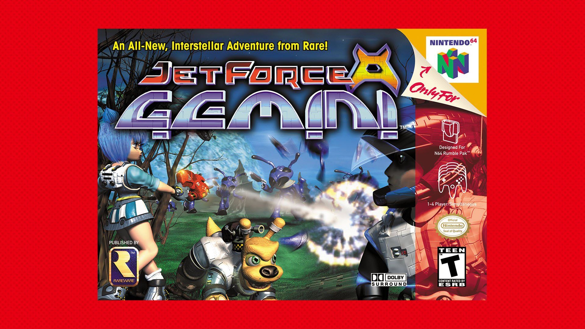 Jet Force Gemini per Nintendo 64 in arrivo su Nintendo Switch 