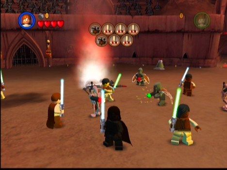 Episodio II: La battaglia dei Jedi è stata rappresentata con tutti i crismi.