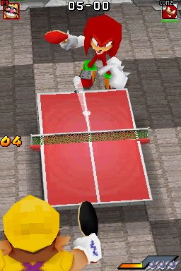 Il ping pong é una delle poche discipline che utilizza solo controlli classici ma lo fa con ottimi risultati.