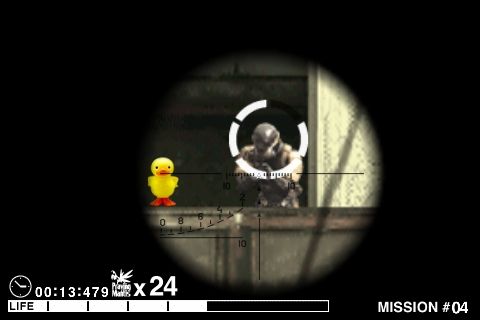 Nella modalità cecchino potrete mirare con maggiore accuratezza ma...la paperella?