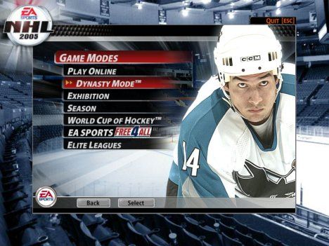 Il men&ugrave; delle modalit&agrave; di gioco, da cui potrete scegliere in cosa cimentarvi