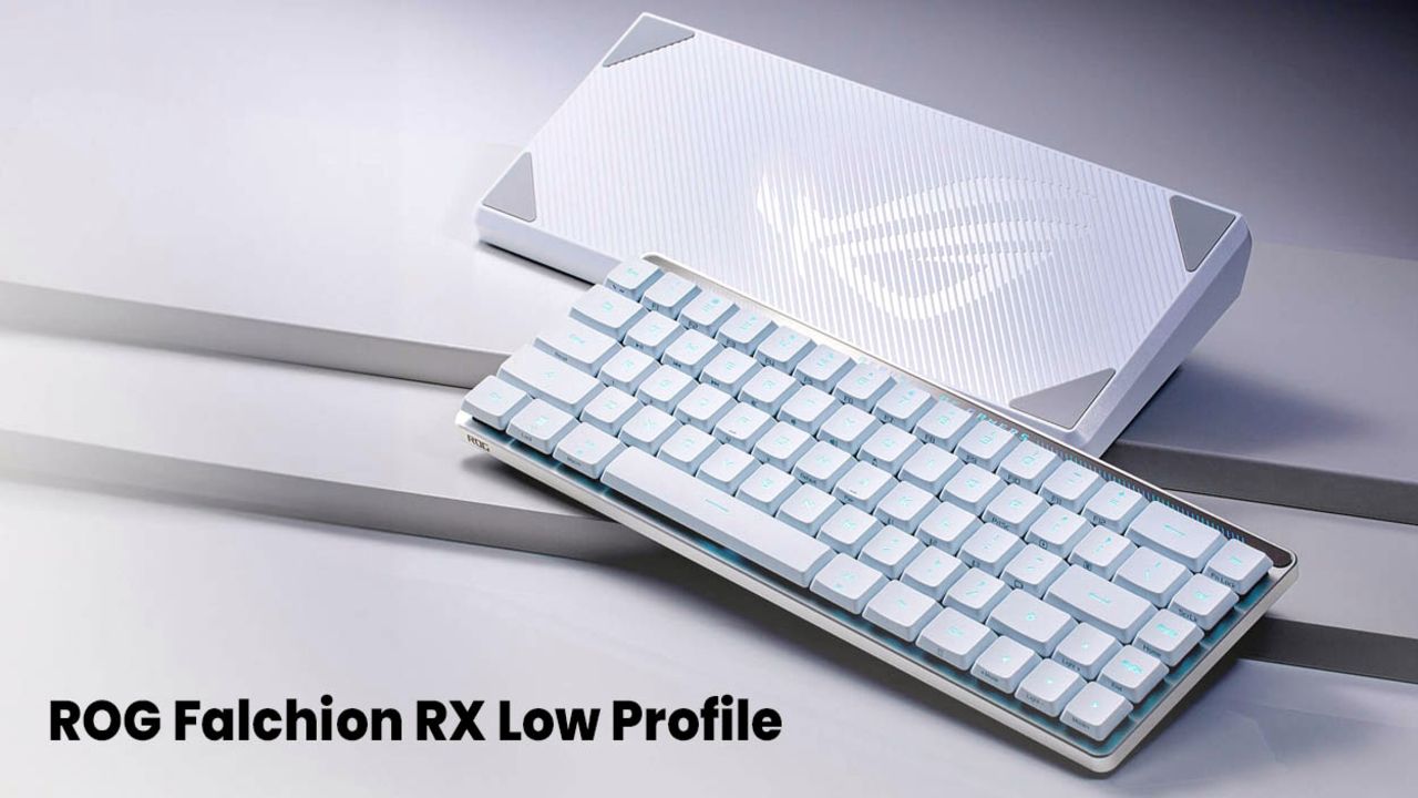 ASUS ROG Falchion RX Low Profile - Nuova tastiera gaming al 65%
