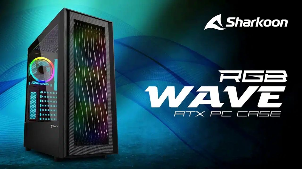 Sharkoon RGB Wave - Il nuovo midi-ATX gaming PC case