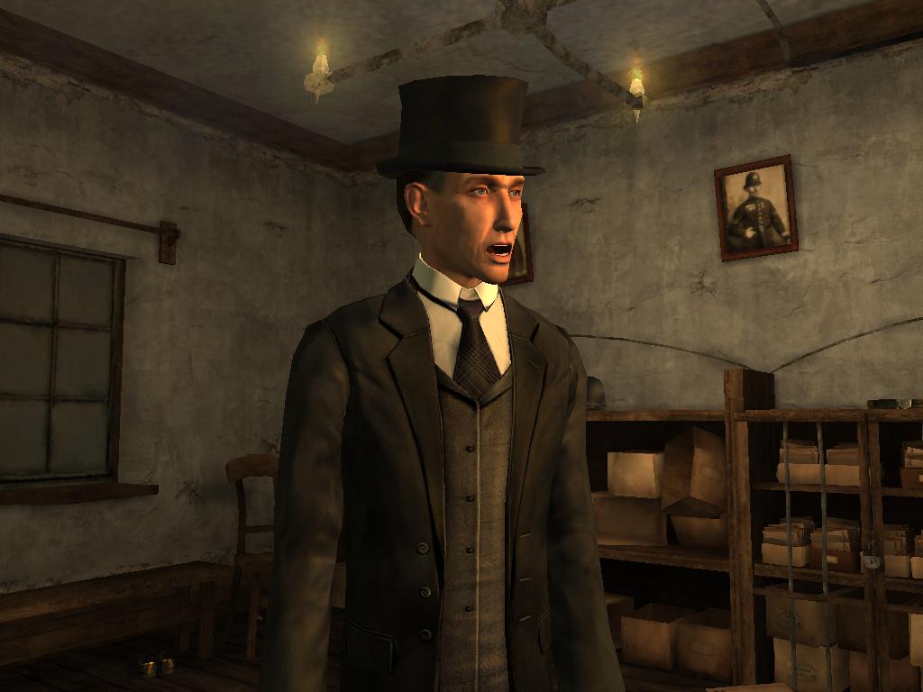 Un primo piano per il detective più famoso del mondo.