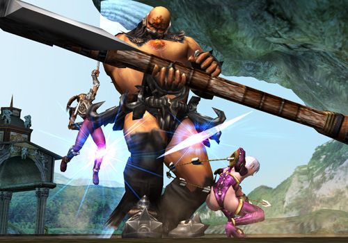 Giganteschi boss saranno di casa in Soul Calibur Legends.