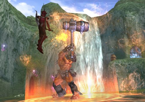 Alcuni scenari ricordano quelli del leggendario Gauntlet.