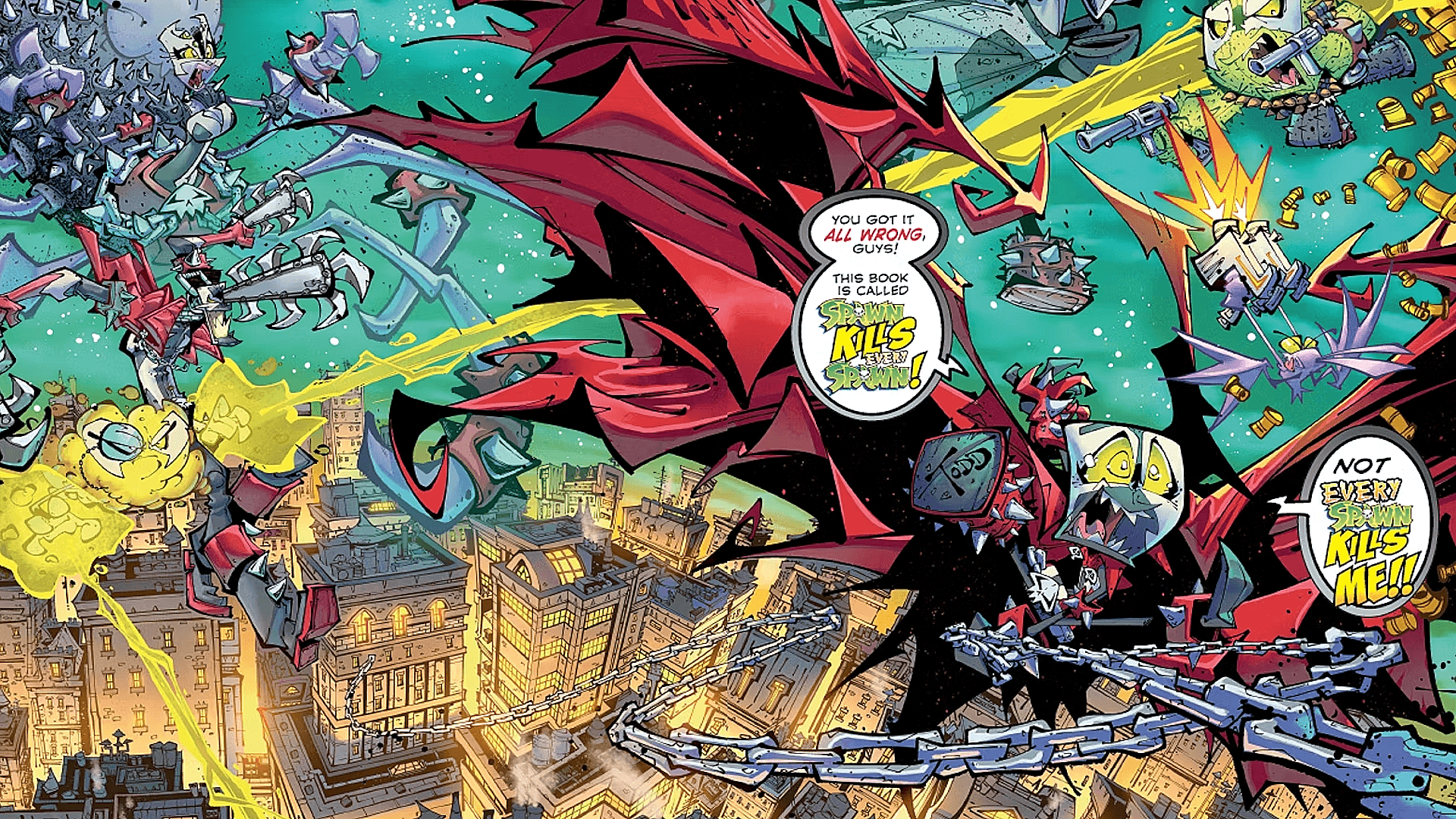 Spawn Kills Every Spawn: Spawny contro le sue varianti nel Multiverso ...