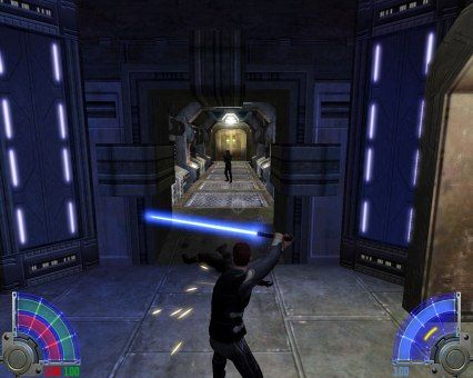 Una buona "manualità" con la spada laser vi permetterà di ricevere meno colpi.