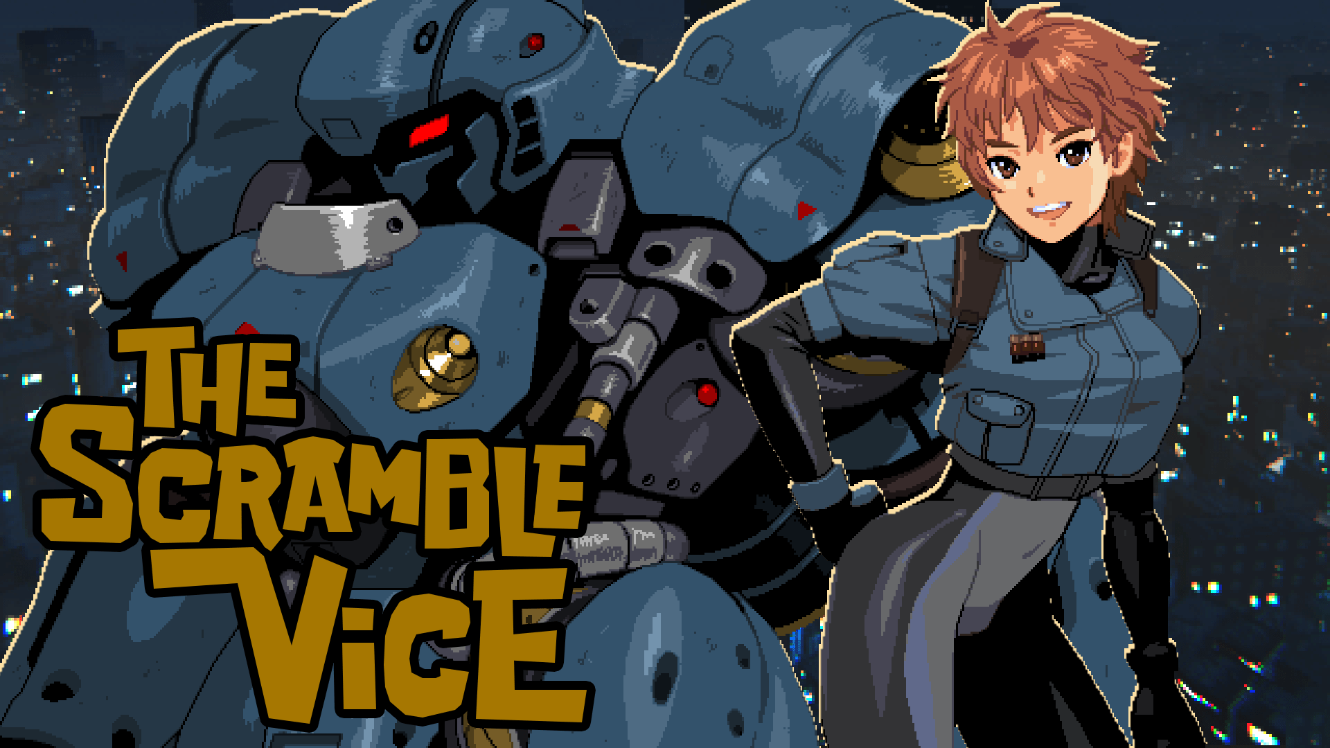 The Scramble Vice, azione mecha 2D nel 2024 su PC 