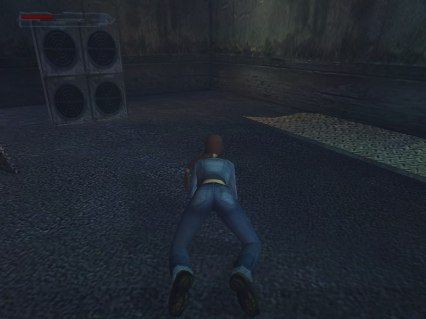 Camminare a carponi &egrave; una mossa classica di Tomb Raider che spesso useremo per imboccare tunnel ad altezza di ratto.