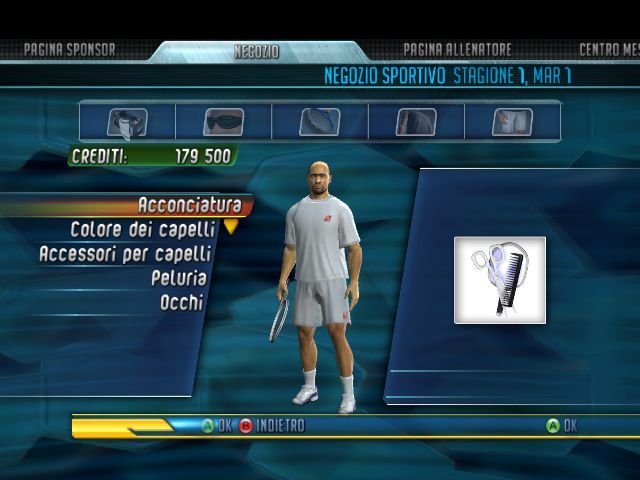 Stiamo creando il nostro giocatore e deciderne il look è uno dei passi fondamentali.