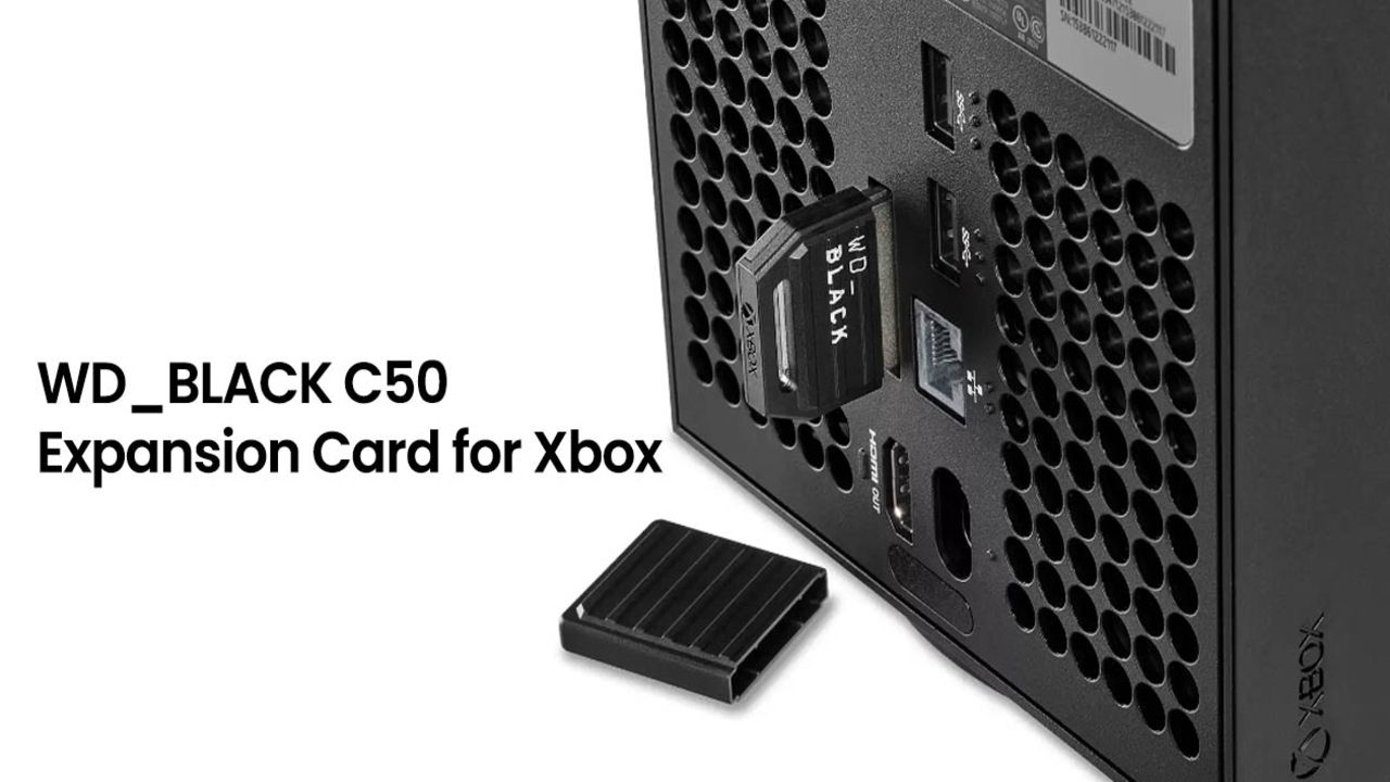 WD_Black C50 - Ecco la card di espansione per Xbox