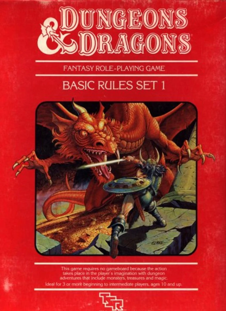 La mitica Scatola Rossa di Dungeons & Dragons