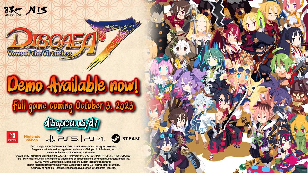 Disgaea 7: Vows of the Virtueless, il trailer della demo 