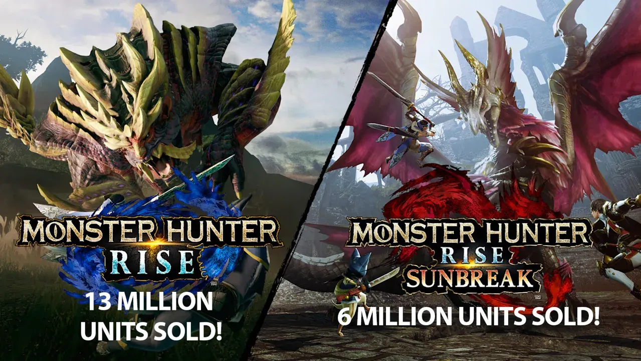 Monster Hunter Rise a quota 13 milioni, Sunbreak a 6 milioni 