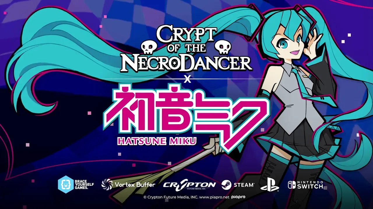 Hatsune Miku porta le sue canzoni su Crypt of the NecroDancer