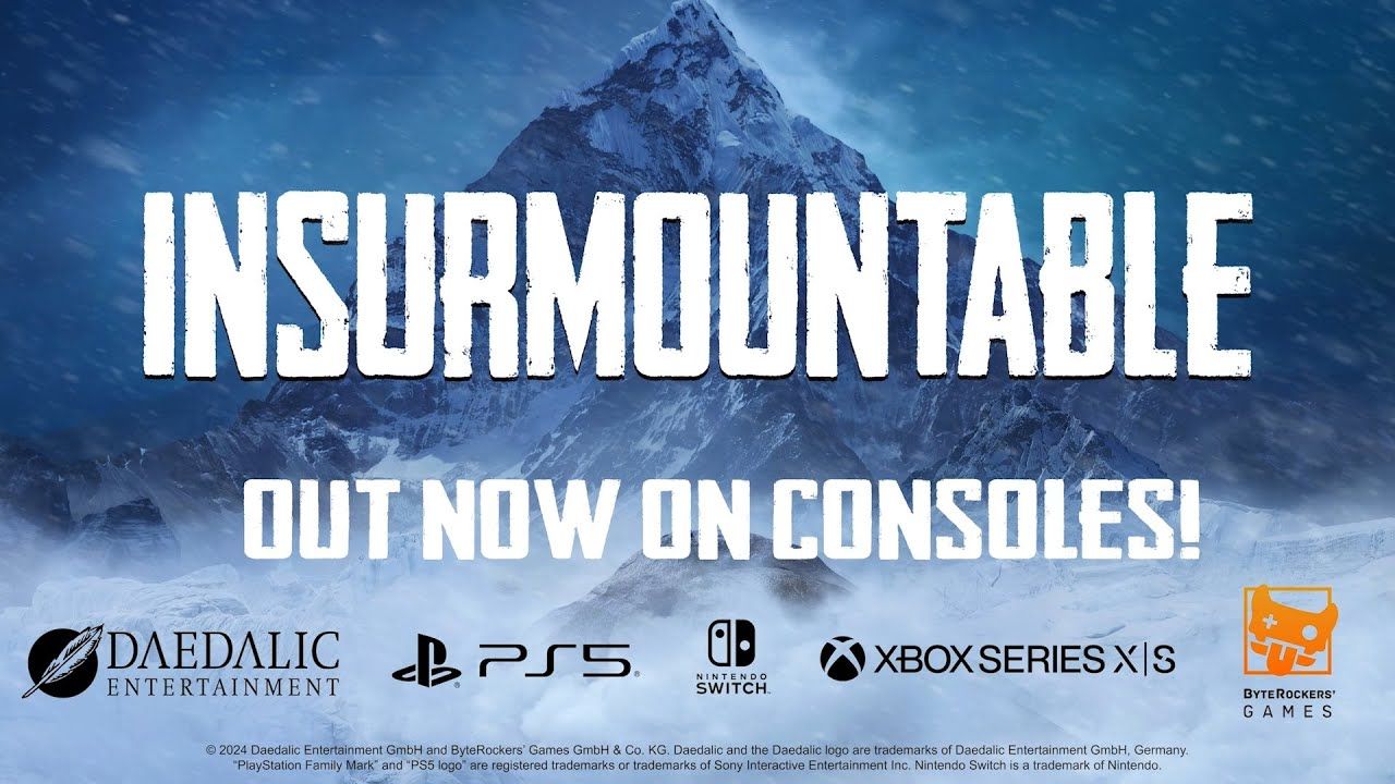 Insurmountable è disponibile su Switch, PS4, PS5, One e Series X|S