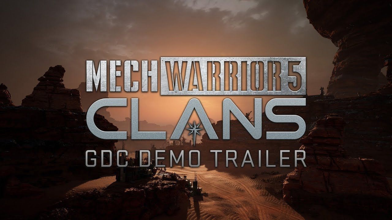 MechWarrior 5: Clans, primo trailer di gameplay