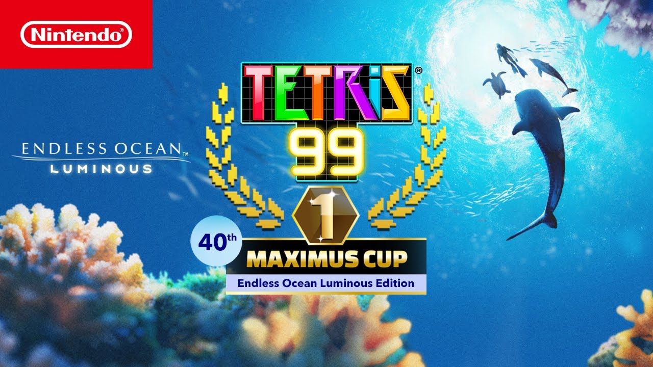Tetris 99, la nuova Maximus Cup è a tema Endless Ocean Luminous