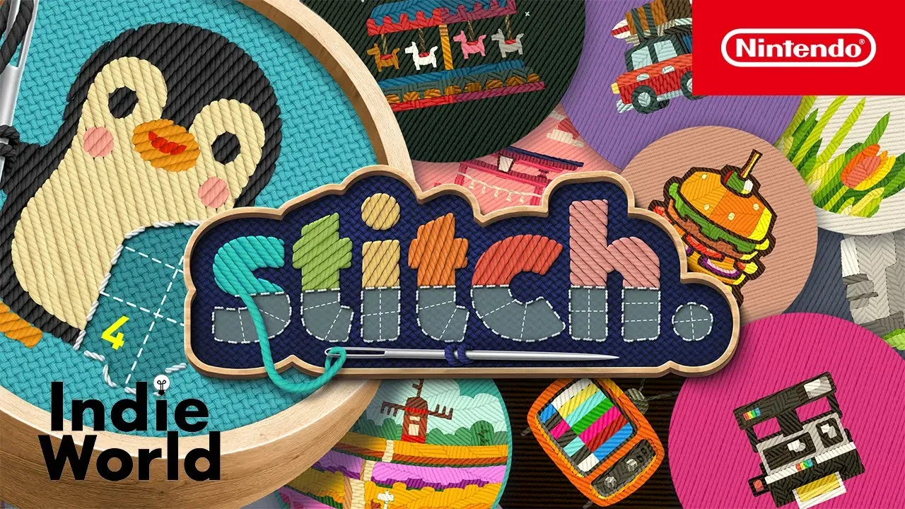 Stitch, il puzzle game da ricamo disponibile su Switch