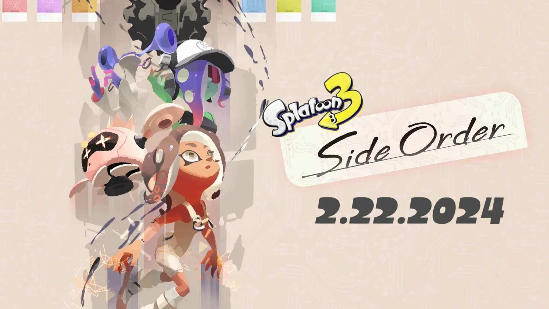 Splatoon 3, l'espansione "Side Order" uscirà il 22 febbraio