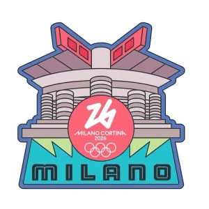 SPILLA DA COLLEZIONE pin San Siro Olimpiadi Milano Cortina 2026