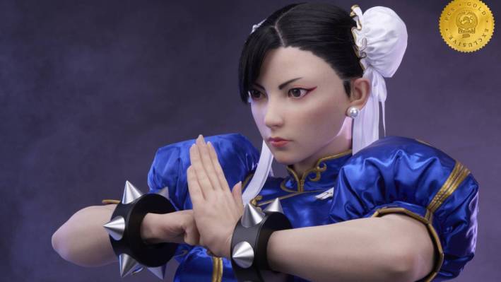 Un Busto di Chun-Li a grandezza naturale