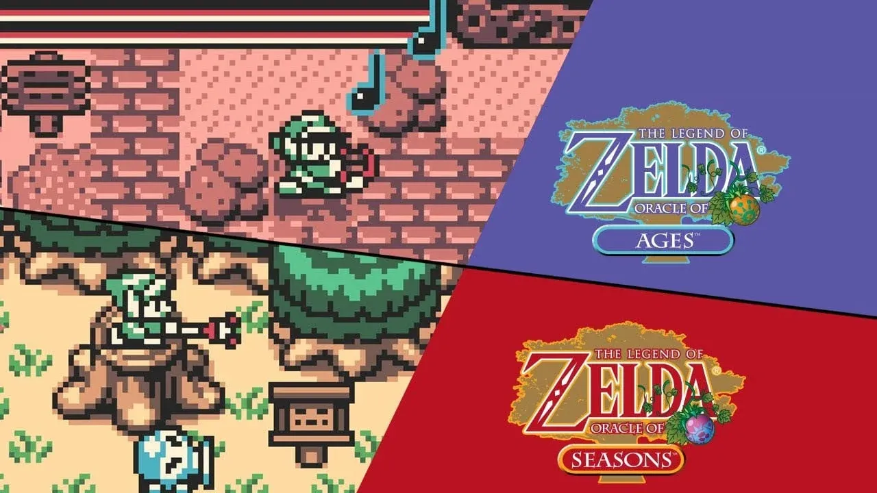 The Legend of Zelda: Oracle of Ages e Oracle of Seasons disponibili su Switch 