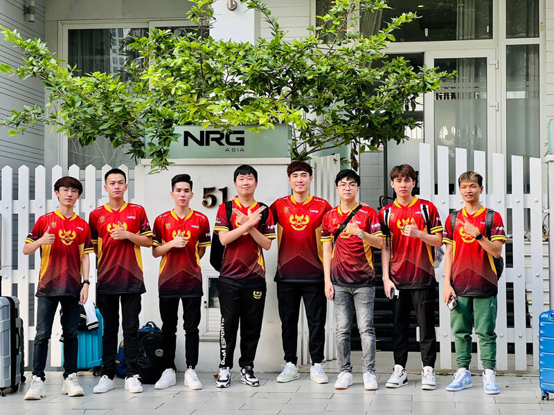 Đội GAM Esports trước khi đi thi SEA Games 31