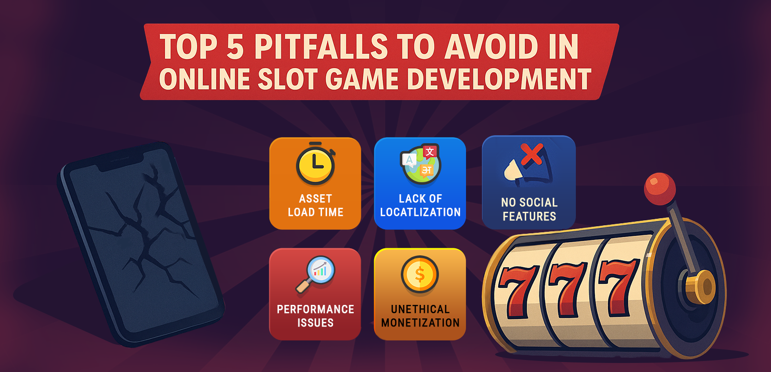 Top 5 Pitfalls to Avoid in Online Slot Game Development
